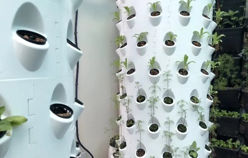 Hydroponic Vertical Garden Tower Hydroponic Vertical Garden Tower